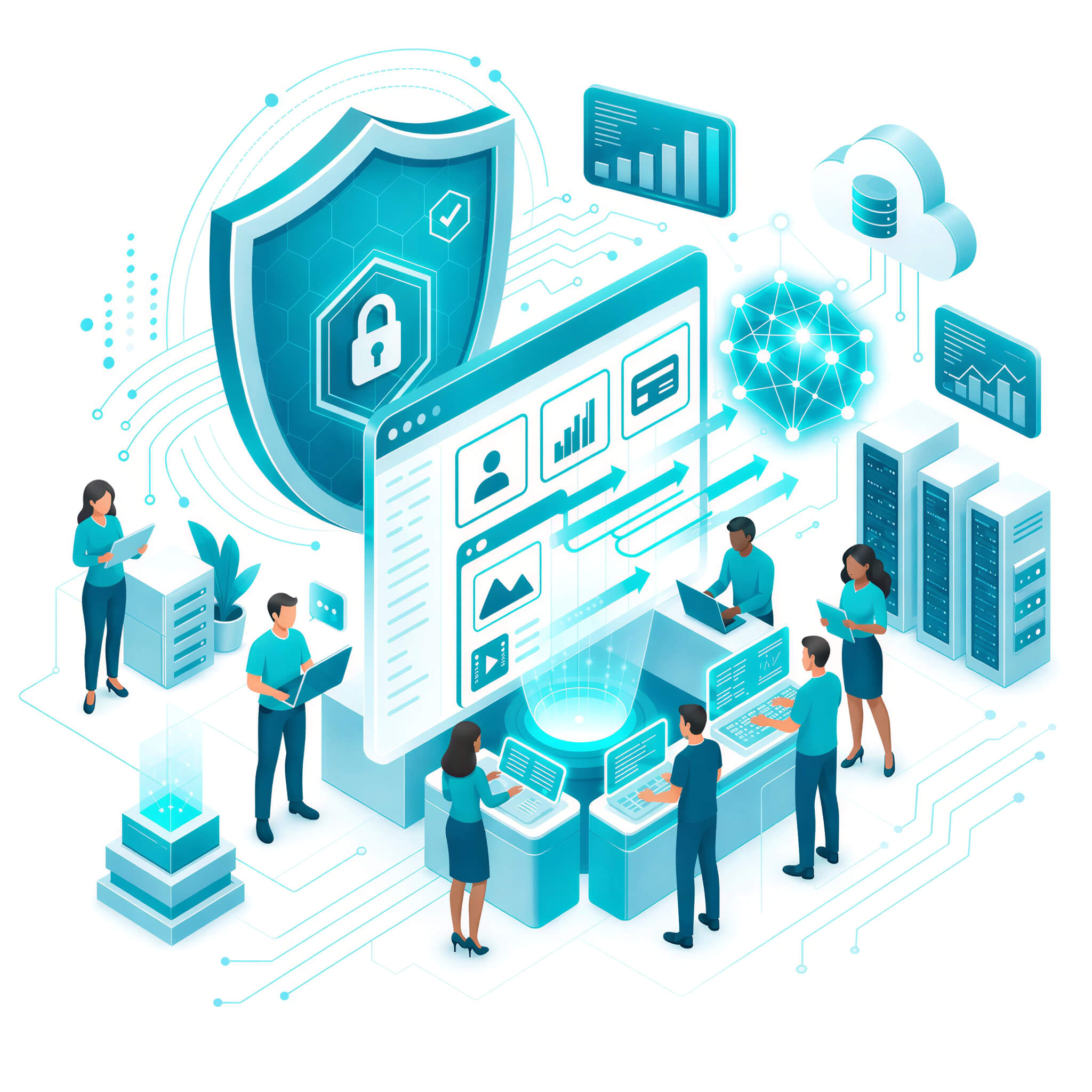 Dashboard Qweekly — agenda, schede clienti e statistiche in un'unica vista